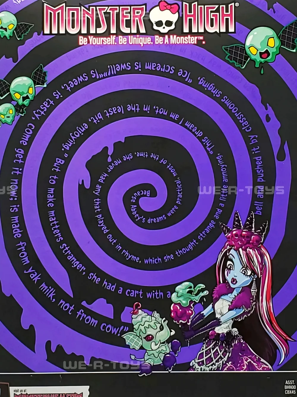 Monster High Abbey Bominable SWEET SCREAMS